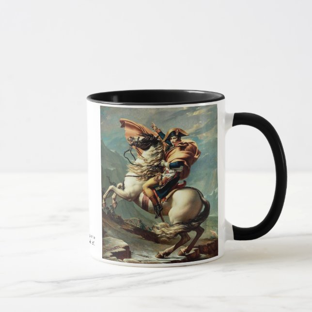 Caneca Napoleon que cruza os cumes (Direita)