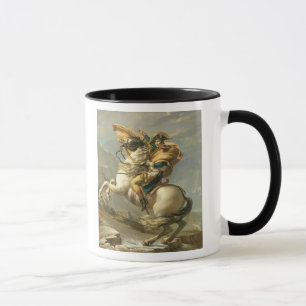 Caneca Napoleon que cruza os cumes no St Bernard