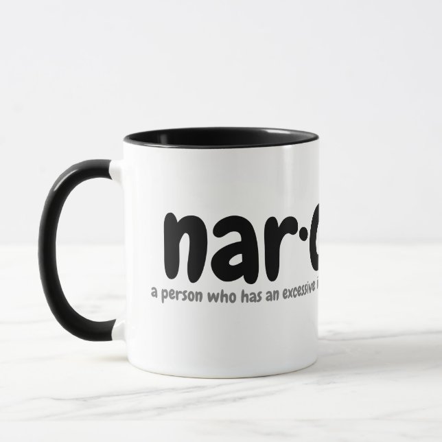 Caneca nar ・ cis ・ sist cang (Esquerda)