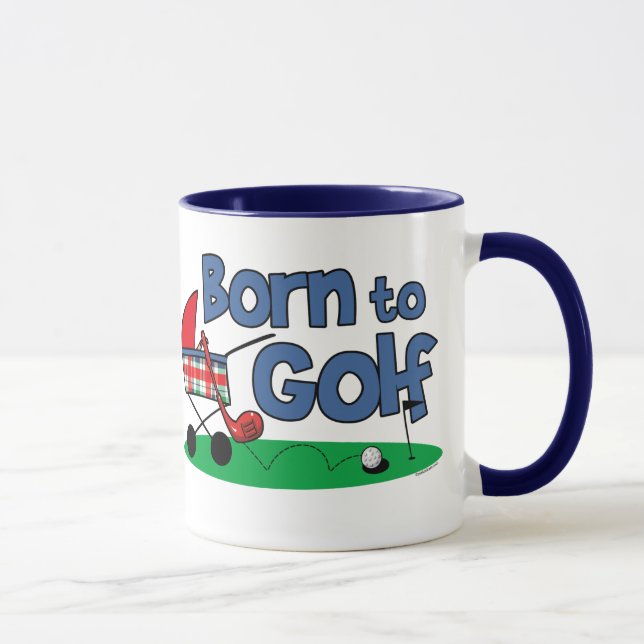 Caneca Nascer ao golfe (Direita)
