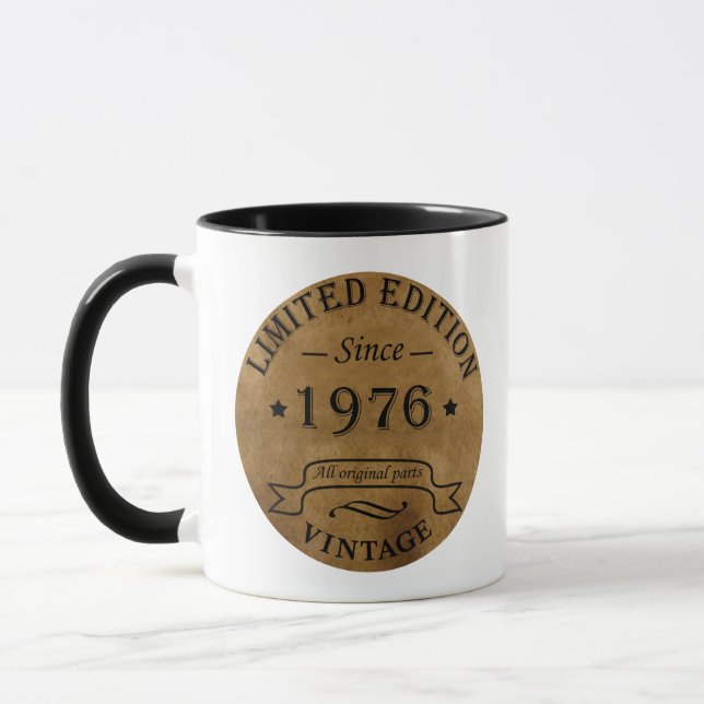 Caneca Nascer de aniversário de 1976 (Esquerda)