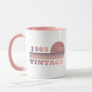 Caneca nascer de aniversário de 1989