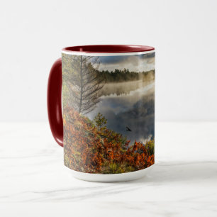 Caneca Nascer do sol no rio Tahquamenon Paradise, Michi