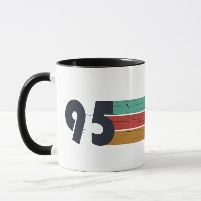 Caneca Nascer em 1995 presente de aniversário de 30 anos  (Esquerda)
