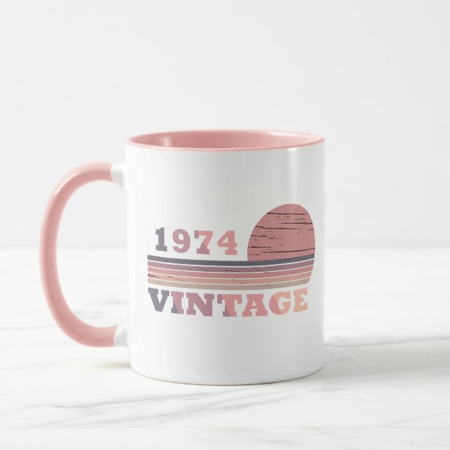 Caneca nascer em presente de aniversário de 1974 (Esquerda)
