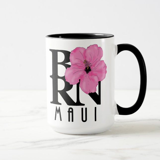 Caneca NASCER Maui Rosa 15oz (Direita)