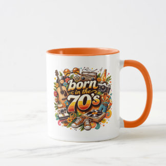 Caneca Nascido nos anos 70