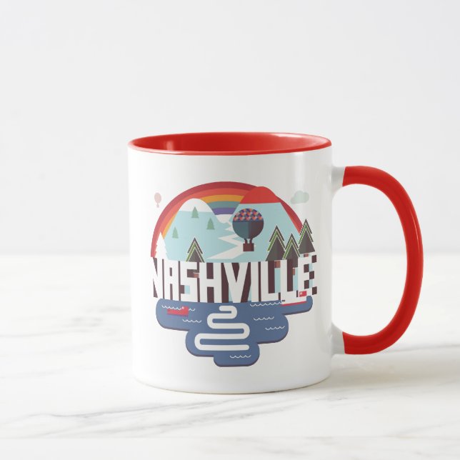 Caneca Nashville no design (Direita)