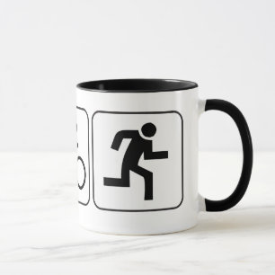 Caneca Natação, bicicleta, funcionamento - Triathlon