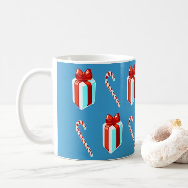Caneca Natal (11 oz) (Com Donut)