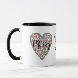 Caneca Natal alegre e brilhante
