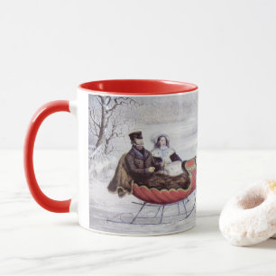 Caneca Natal Antigo, O Caminho do Inverno, Cavalo de Tren