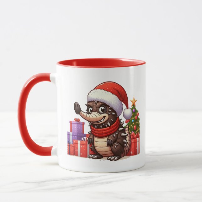Caneca Natal Armadillo adiciona monograma (Esquerda)