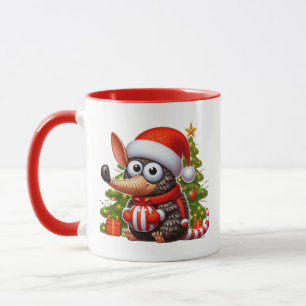 Caneca Natal Armadillo adiciona monograma