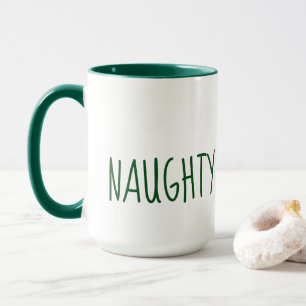 Caneca Natal Bonito Malicioso e Simpático