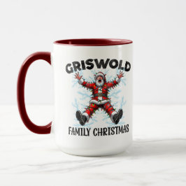Caneca Natal da família Griswold - Papais noeis