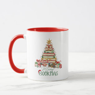 Caneca Natal da Feliz do Livro