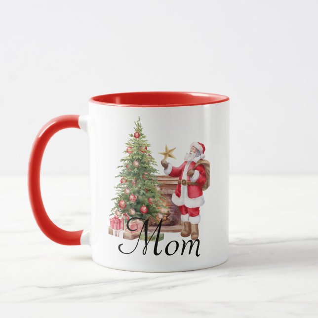 Caneca Natal da Mamãe  (Esquerda)