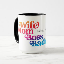 Caneca Natal de aniversário de Trendy Personalizado
