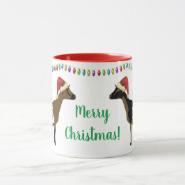 Caneca Natal de Dairy Goat nigeriano