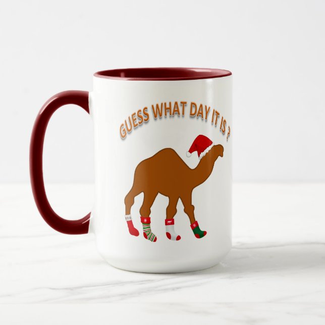 Caneca Natal Divertido e Engraçado (Esquerda)