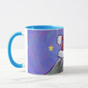 Caneca Natal do elefante