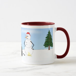 Caneca Natal do Spaniel de Springer inglês