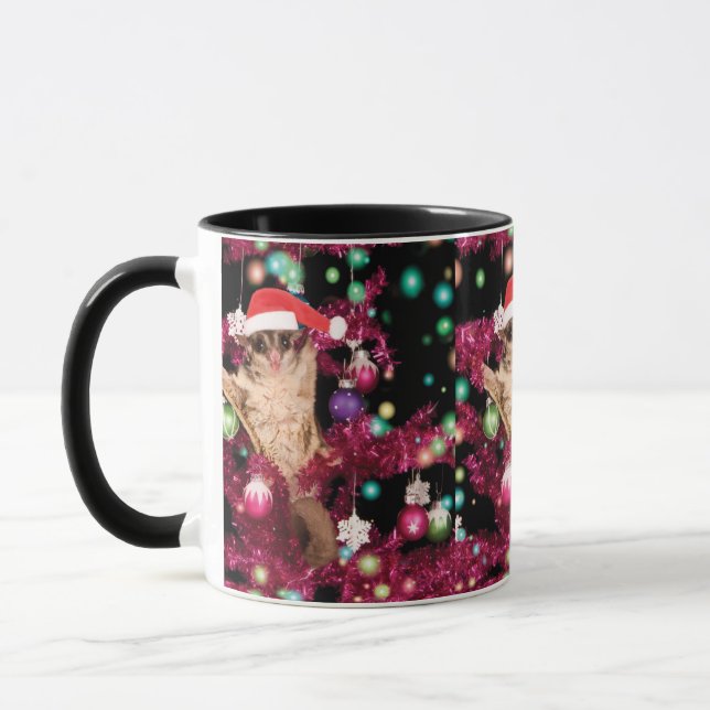 Caneca Natal do Sugar Glider (Esquerda)