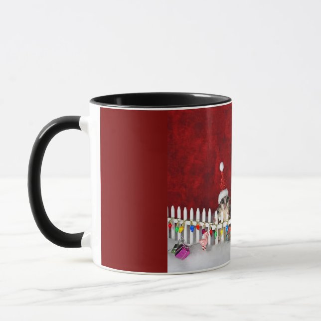 Caneca Natal do Sugar Glider (Esquerda)