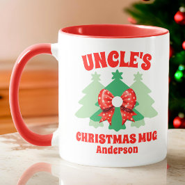 Caneca Natal do Tio Personalizado
