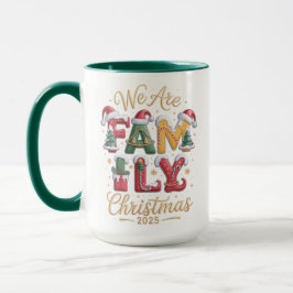 Caneca Natal em Família Criativo e Divertido