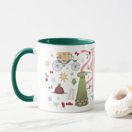 Caneca Natal em Randalls Mug (Hunter Green)