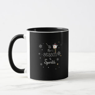 Caneca Natal Esta É A Época De Sparkle