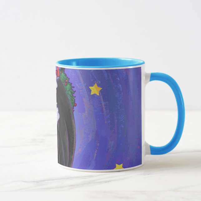 Caneca Natal estrelado (Direita)