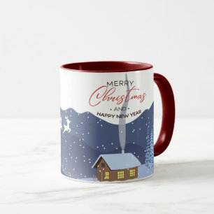Caneca Natal   FELIZ ANO NOVO   Oferta de Papais noeis