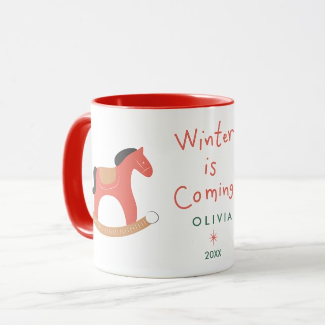 Caneca Natal Fofo (Frente Esquerda)