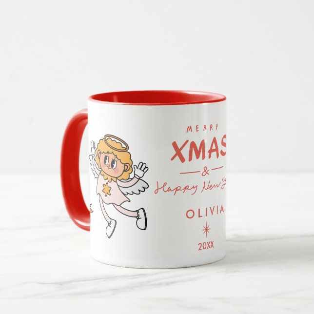 Caneca Natal Fofo (Frente Esquerda)