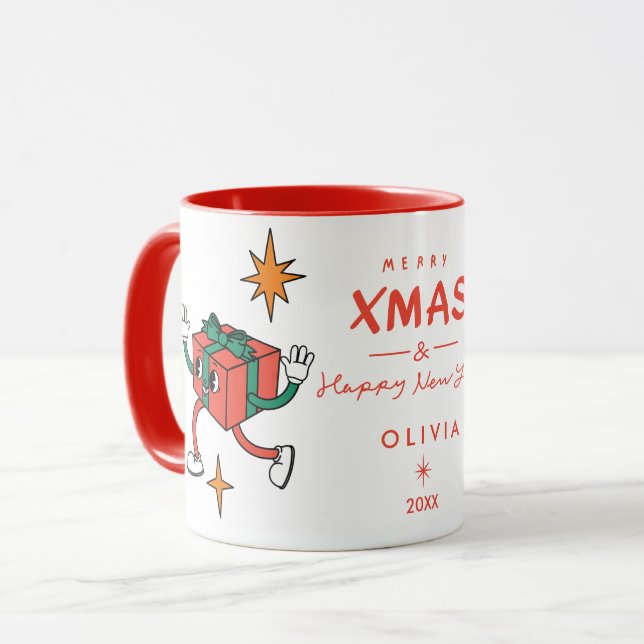 Caneca Natal Fofo (Frente Esquerda)