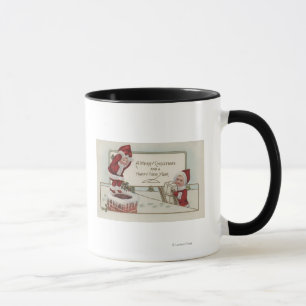 Caneca Natal GreetingLittle KidsChimney
