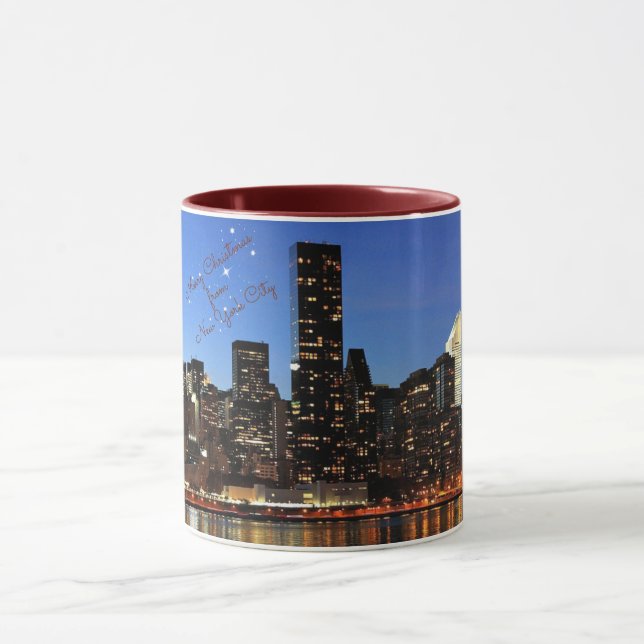 Caneca Natal - horizonte Nova Iorque (Centro)
