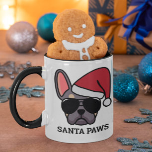 Caneca Natal Lilac Tan French Bulldog Mug