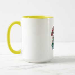 Caneca Natal Papai Noel Alegre