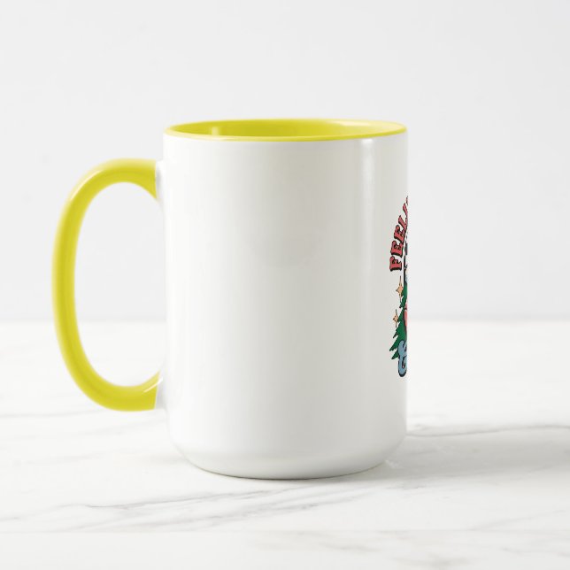 Caneca Natal Papai Noel Alegre (Esquerda)