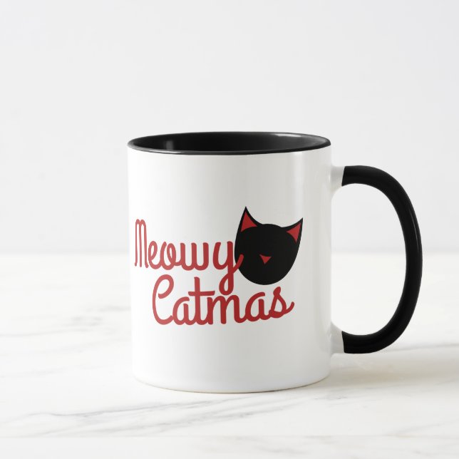 Caneca Natal para gatos (Direita)