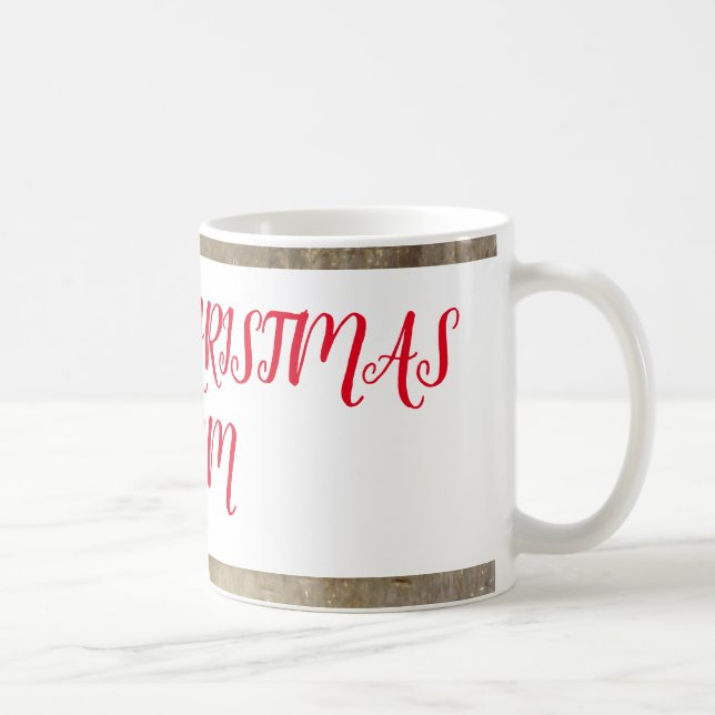 Caneca Natal para Mãe.Caneca Clássica, 325 ml (Direita)