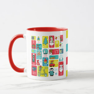 Caneca Natal Personalizado do Calendário Antecipado