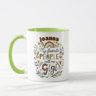 Caneca Natal personalizado do Dia de as mães GIGI