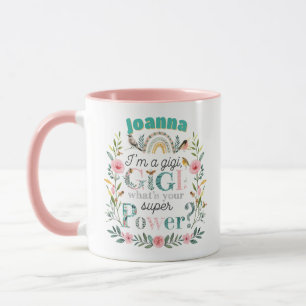 Caneca Natal personalizado do Dia de as mães GIGI