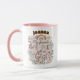 Caneca Natal personalizado do Dia de as mães GIGI