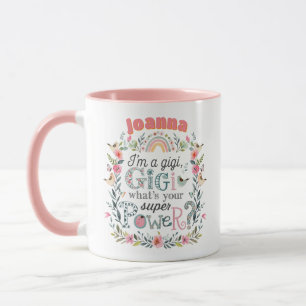 Caneca Natal personalizado do Dia de as mães GIGI